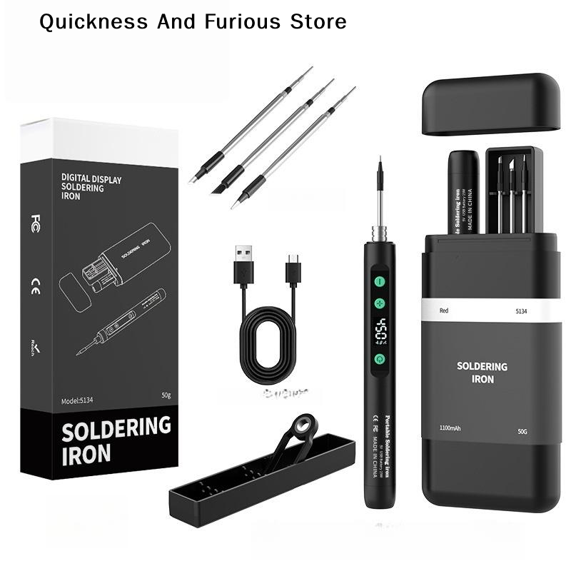 Electronics Repair Kit With Soldering Iron - 【TO】Wireless Soldering Iron with Intelligent Temperature