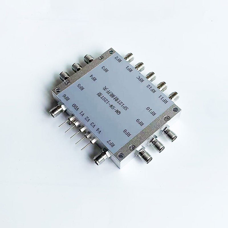 Qm Electronics & Repair Services Photos - Wishcolor QM-SW-12ST 100MHz-6GHz Single-Pole Twelve-Throw RF