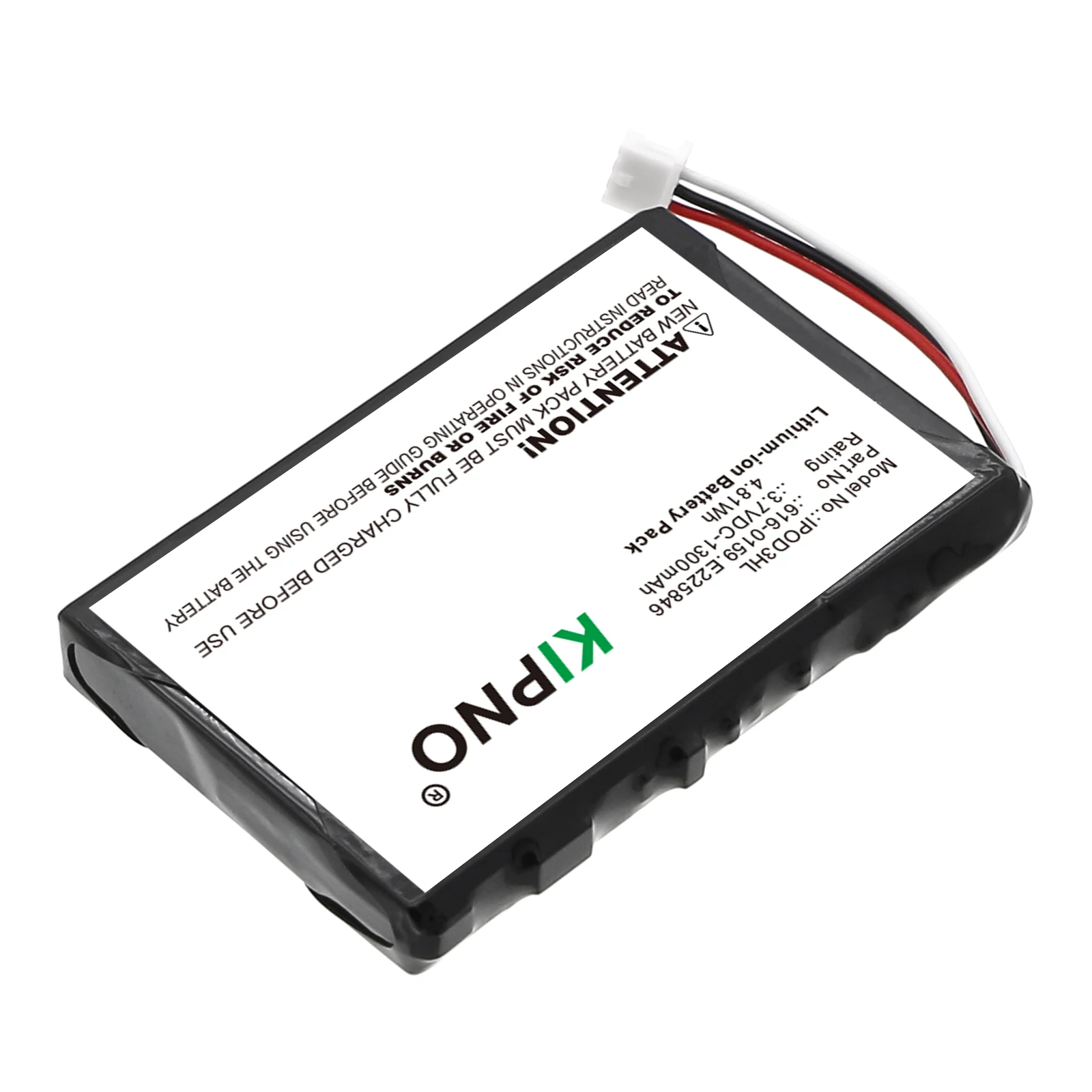 KIPNO Battery For IPod 3 3G 3r - Phone Battery Replacement recension och pris