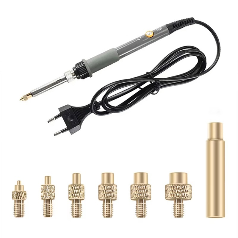 Heat Insert Nut Iron Tips Head - Electronics Repair Kit With Soldering Iron recension och pris