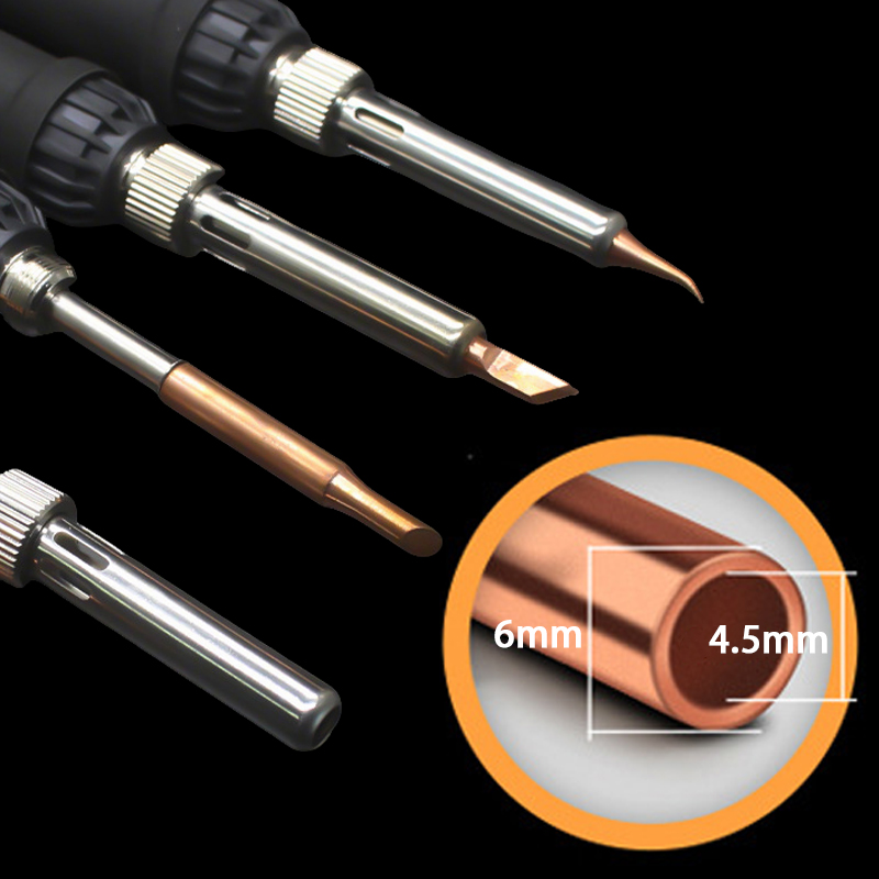 5PCS/Lot Pure Copper Soldering - Electronics Repair Kit With Soldering Iron recension och pris