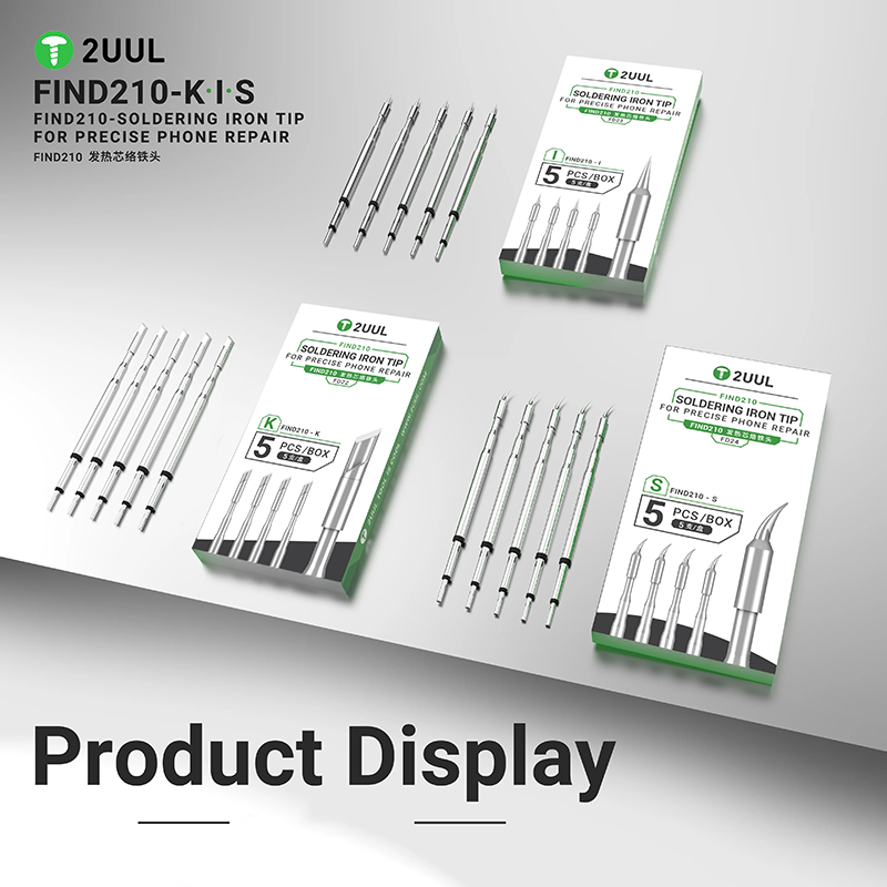 2UUL C210 K I S Universal Sold - Electronics Repair Kit With Soldering Iron recension och pris
